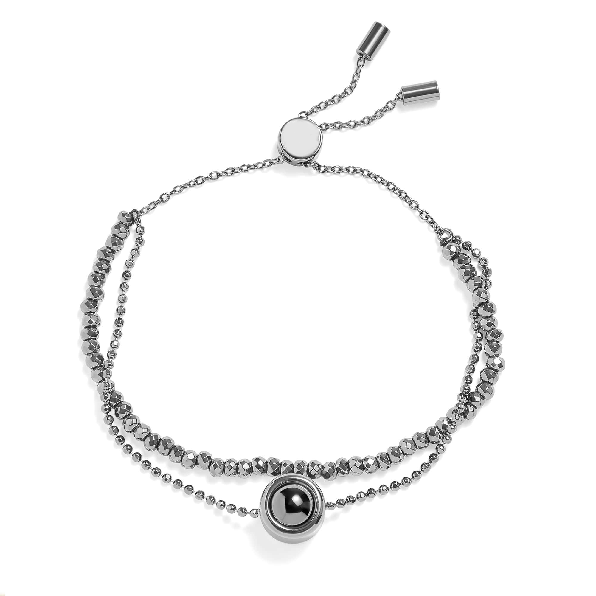 Personalized crystal bracelet