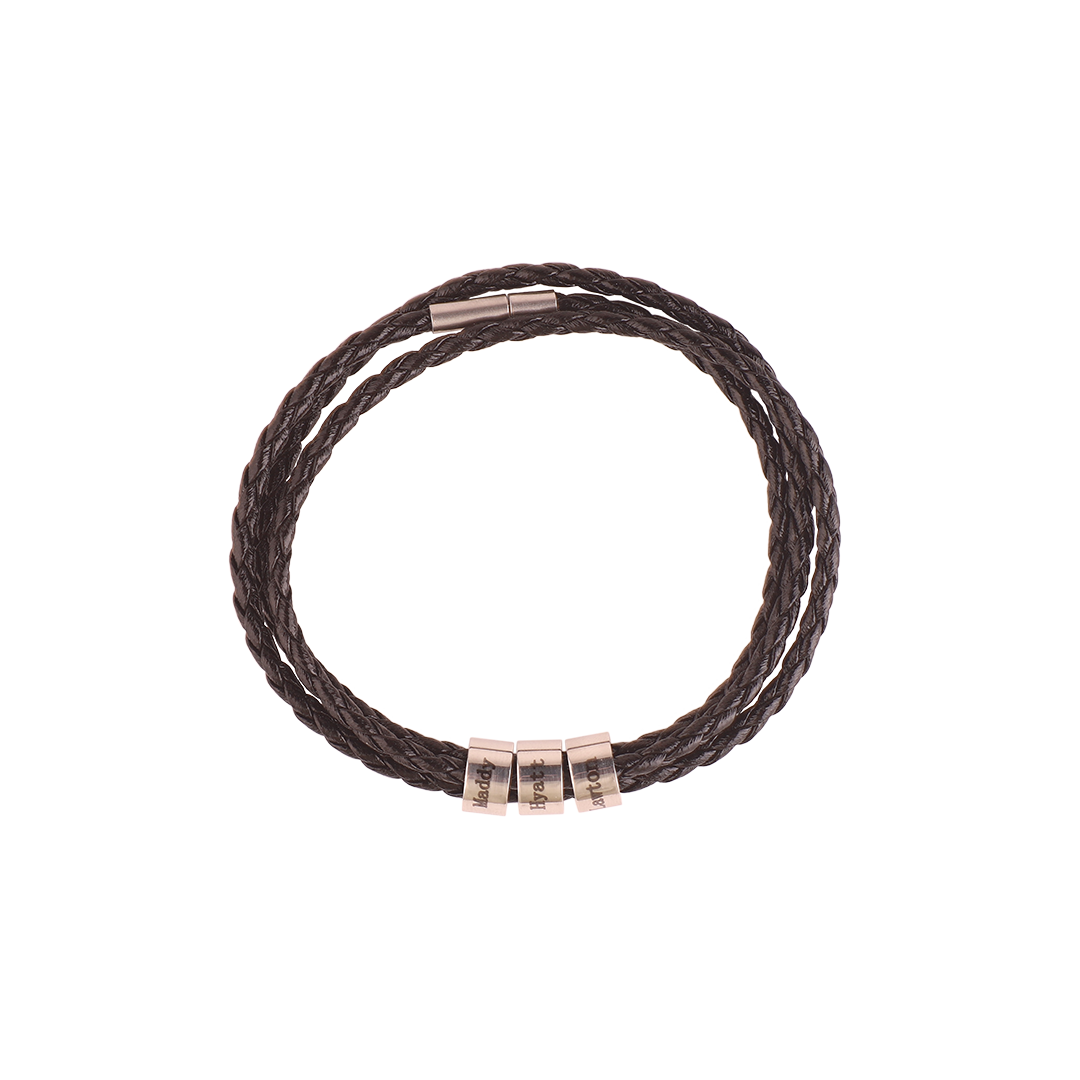 Custom account bracelet