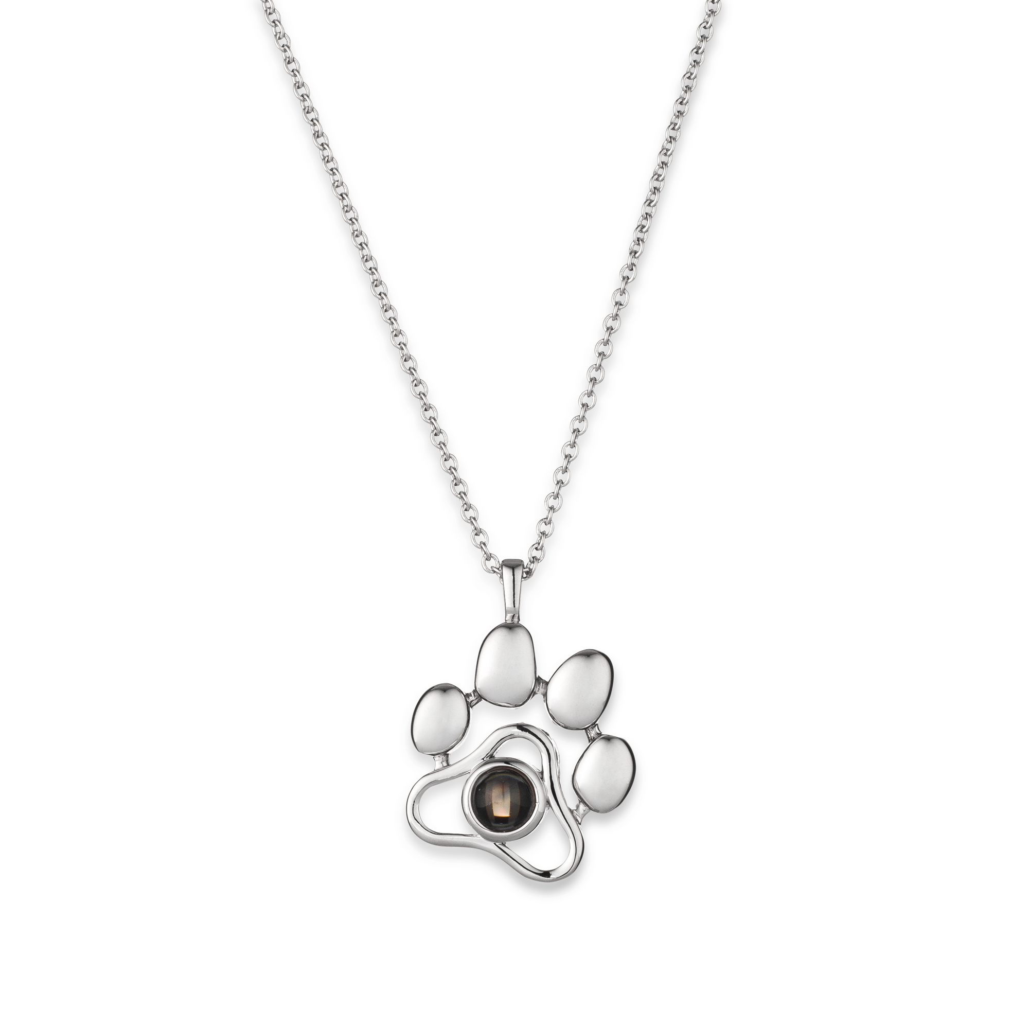 Personalized pet photo necklace
